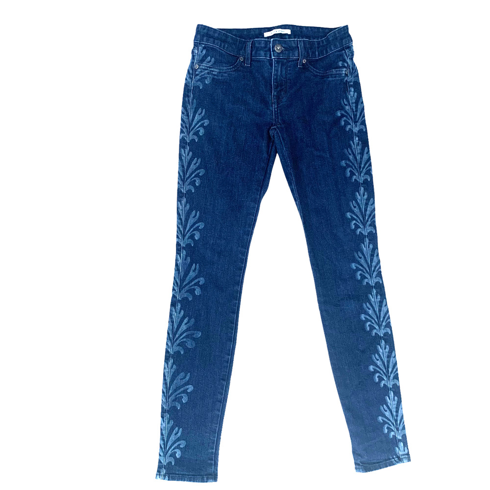 Rich & Skinny Side Embellished Skinny Jeans Size 26